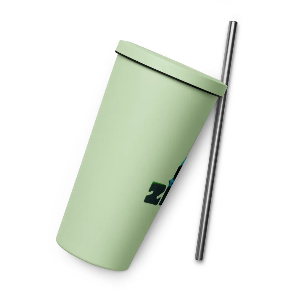 ZKOT Insulated Tumbler + Straw - Show Your Support - Drinkware product image (9)
