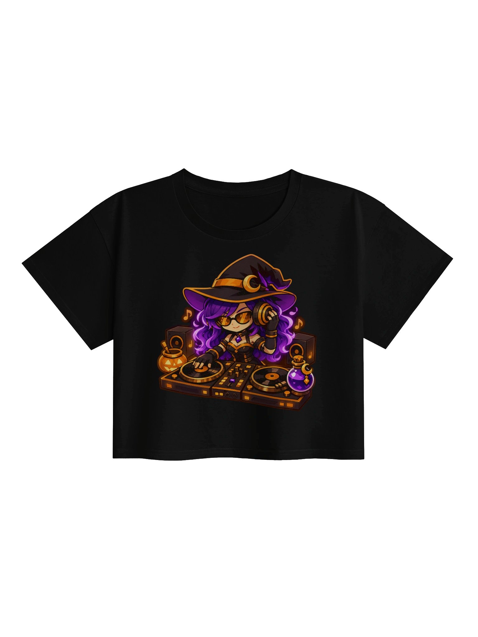 Spooky Spice: Dropping a Beat Crop Top product image (10)