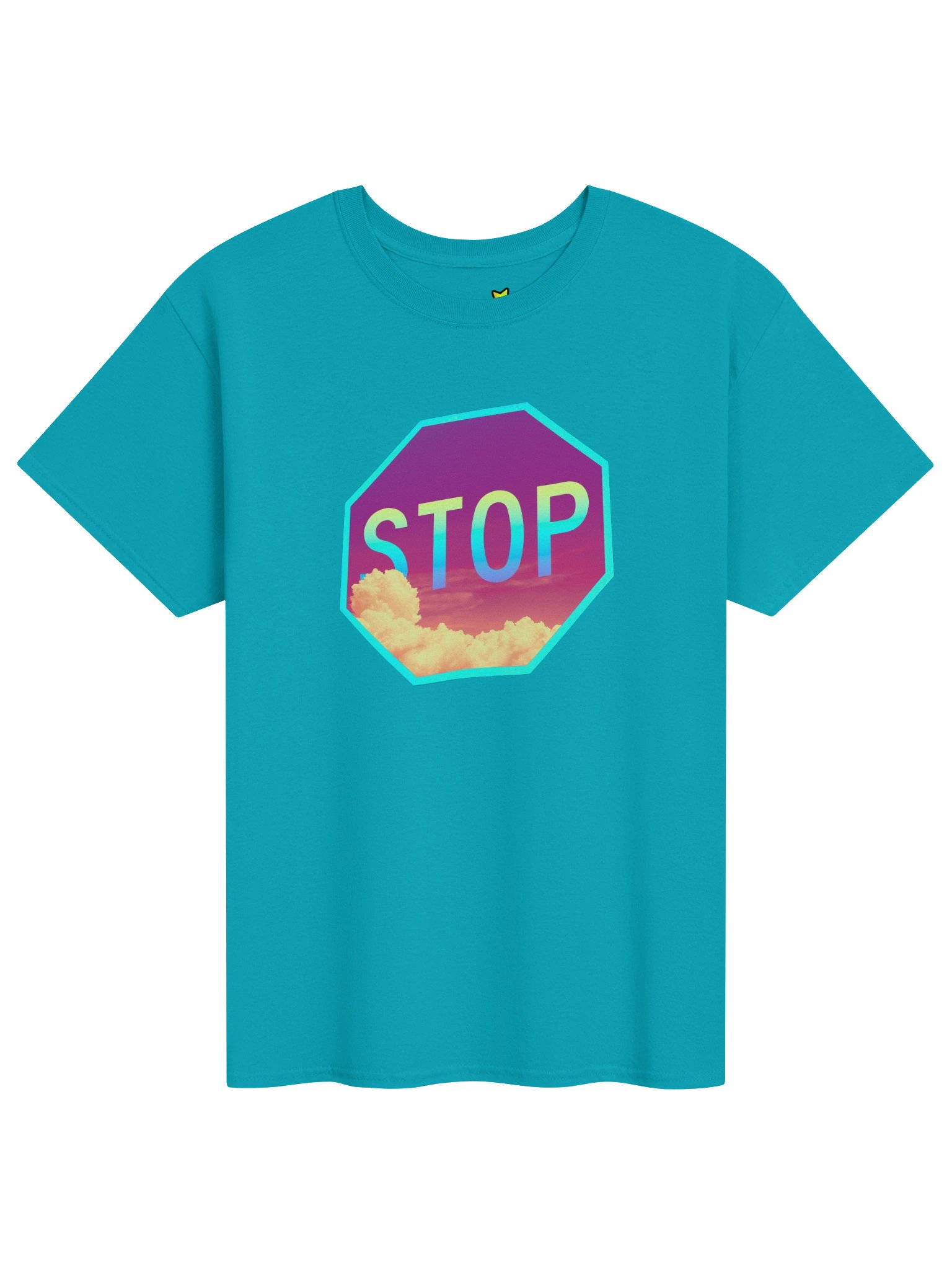 Stop Sign Clouds (T-Shirt) product image (1)