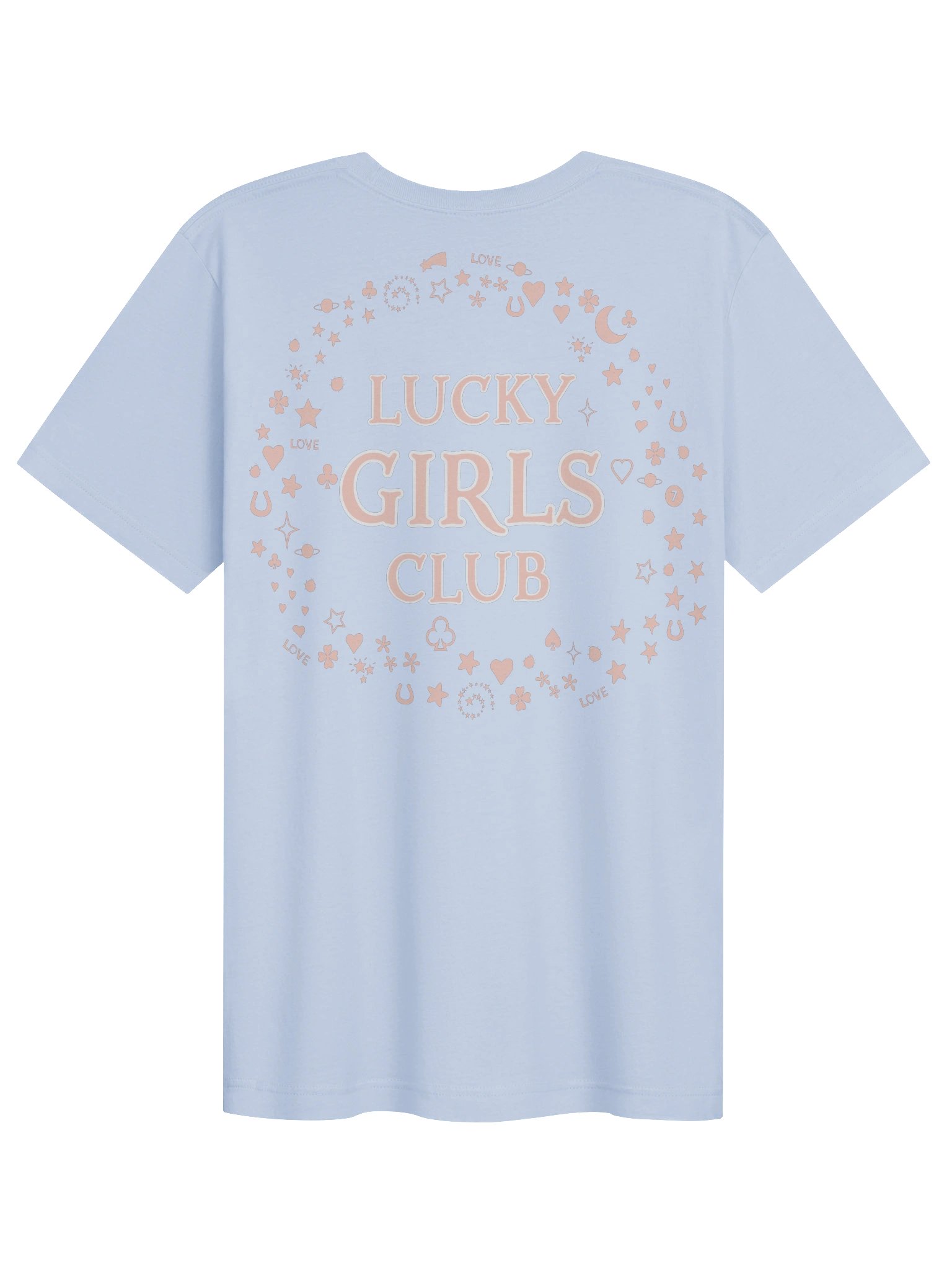 Minimal Pink Bloom T-Shirt Lucky Girls Club product image (11)