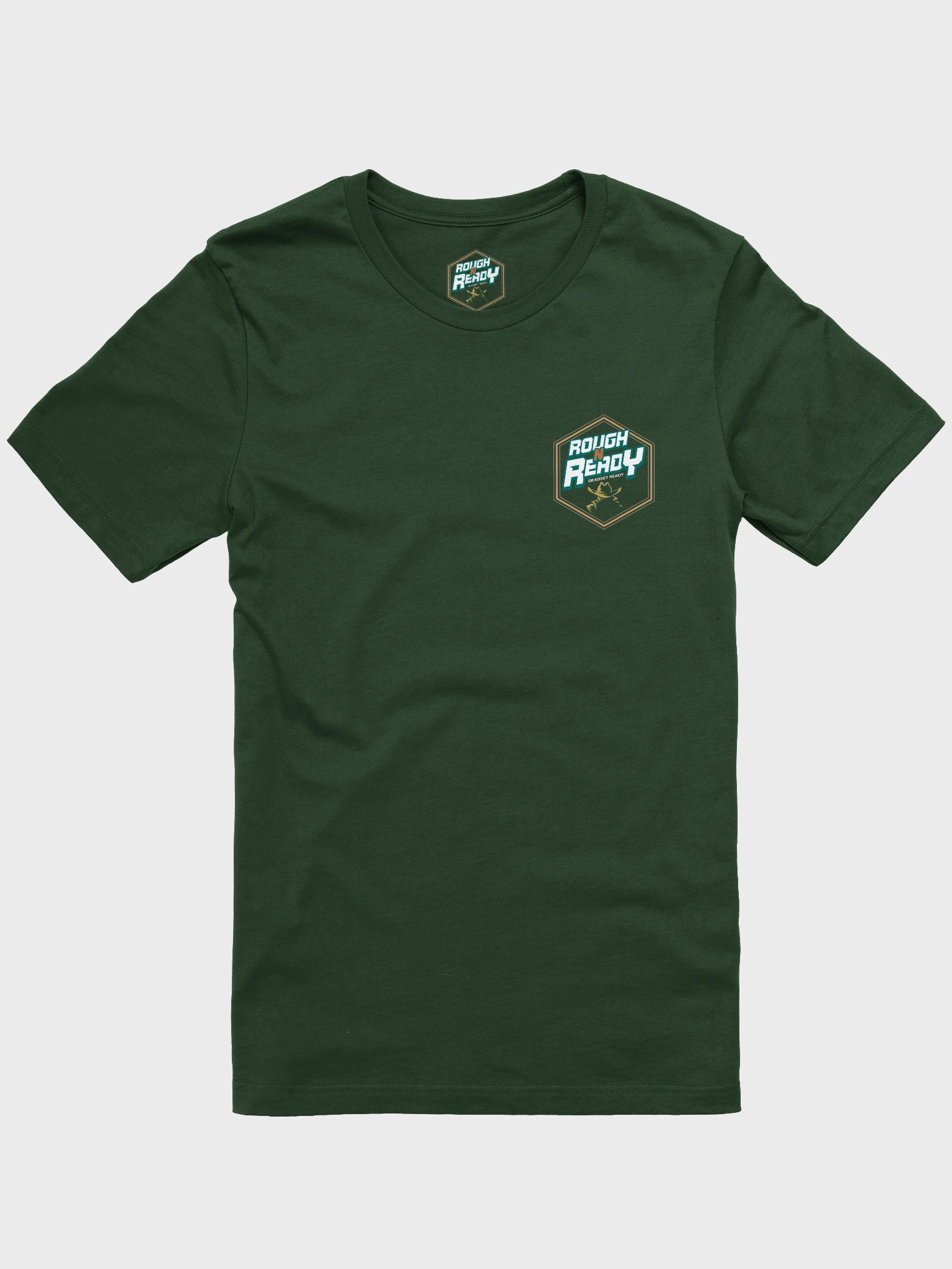 Rough N Ready Cowboy Badge T-Shirt product image (1)