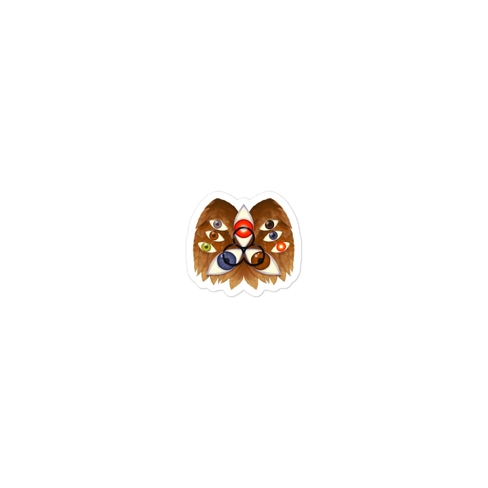 Six Eyes Logo Sticker product image (2)