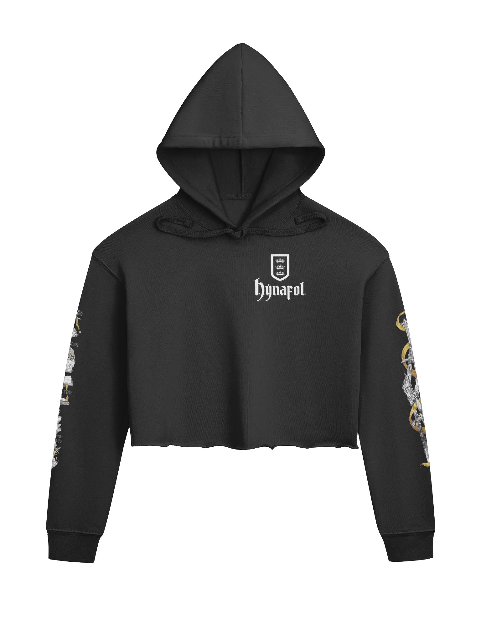 809 Rise of The Courts - Crop Hoodie product image (2)