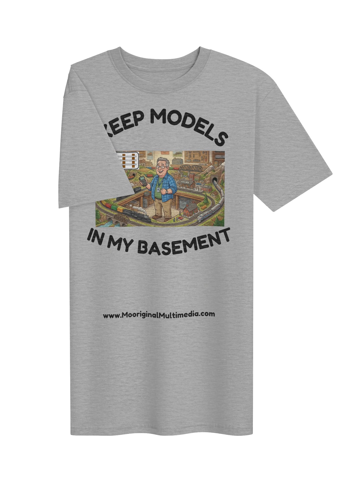 Humorous Model Train Tee product image (3)
