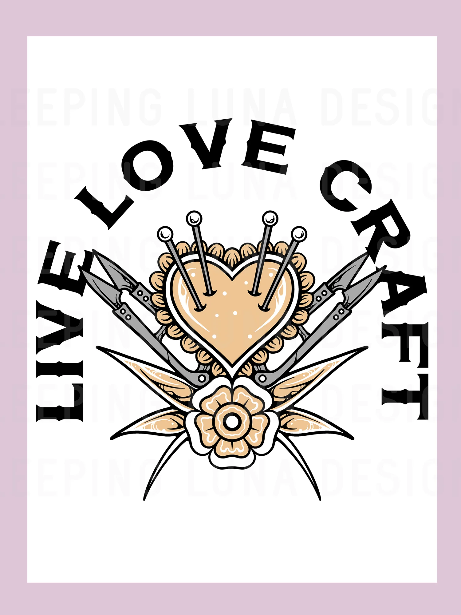 Live Love Craft Travel Mug product image (2)