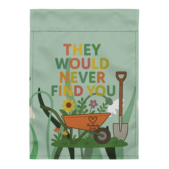 Garden flag to Let your neighbors know to watch out! product image (2)