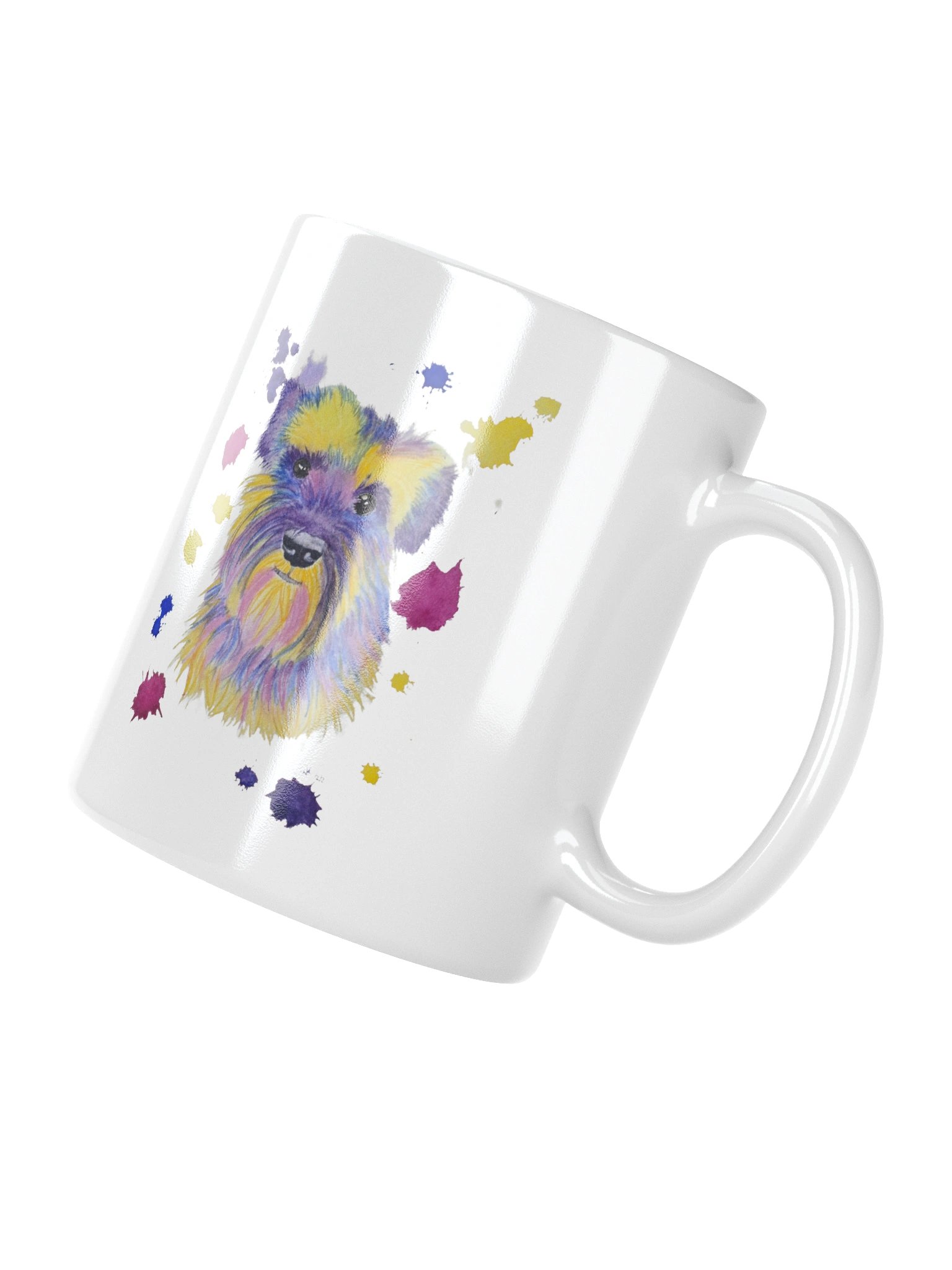 Beau White Glossy Mug product image (4)