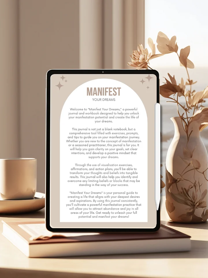 Manifestation Workbook product image (2)