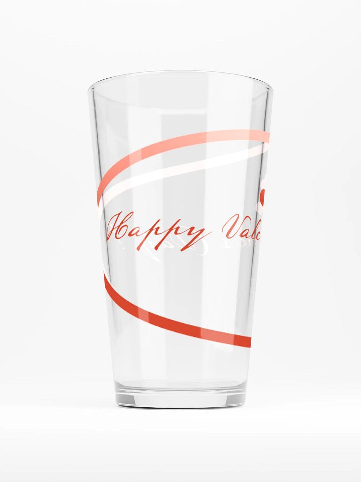 Happy Valentines Day Glass Cup product image (2)