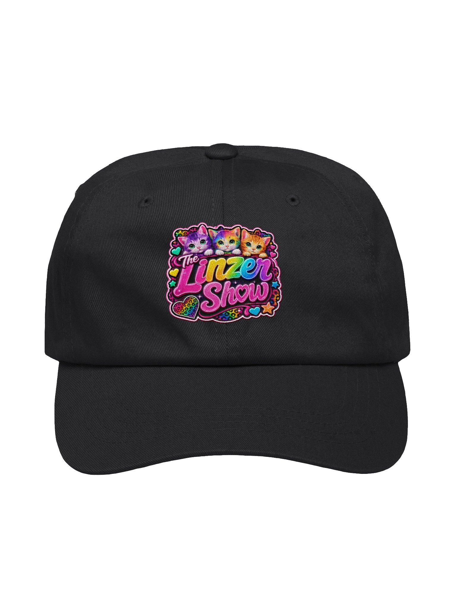 The Linzer Show Rainbow Kittens Dad Hat product image (2)