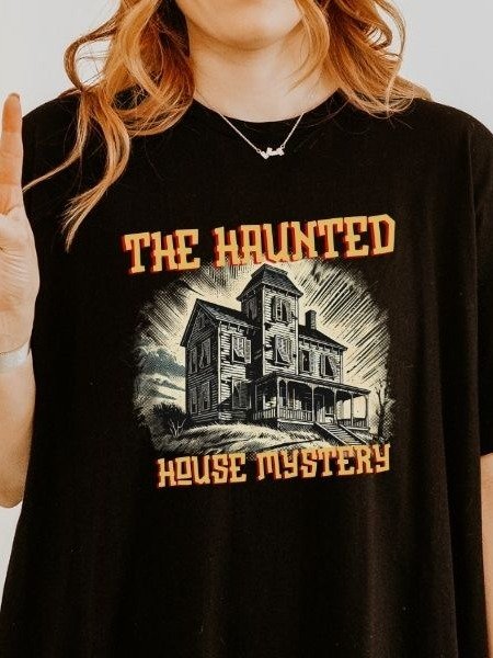 Haunted House Magic Funny Vintage Pulp Mystery Harry Potter Shirt product image (9)