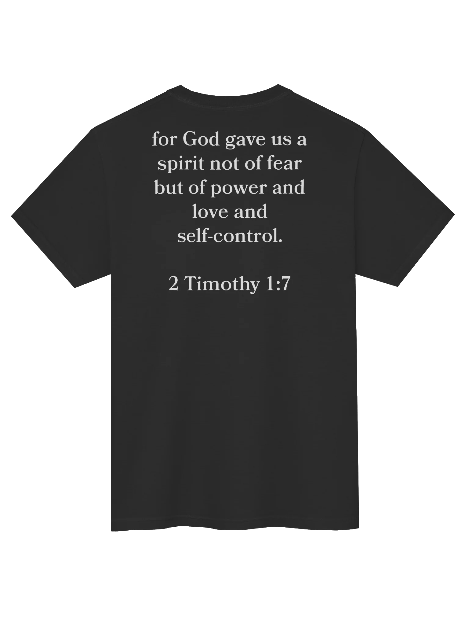 God Gave Us a Spirit Not of Fear Pocket Tee product image (4)