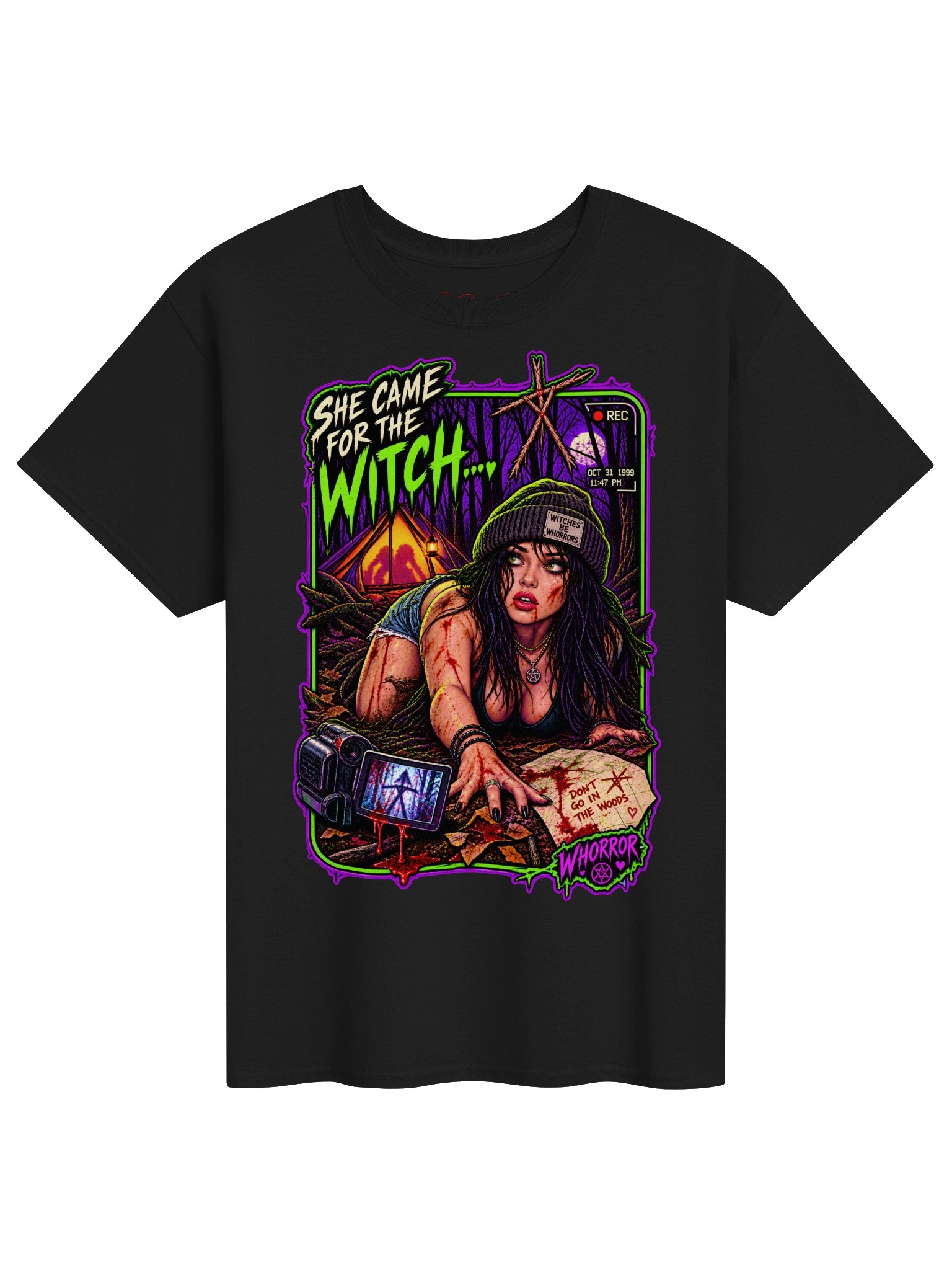 SHE CAME FOR THE WITCH TEE product image (7)