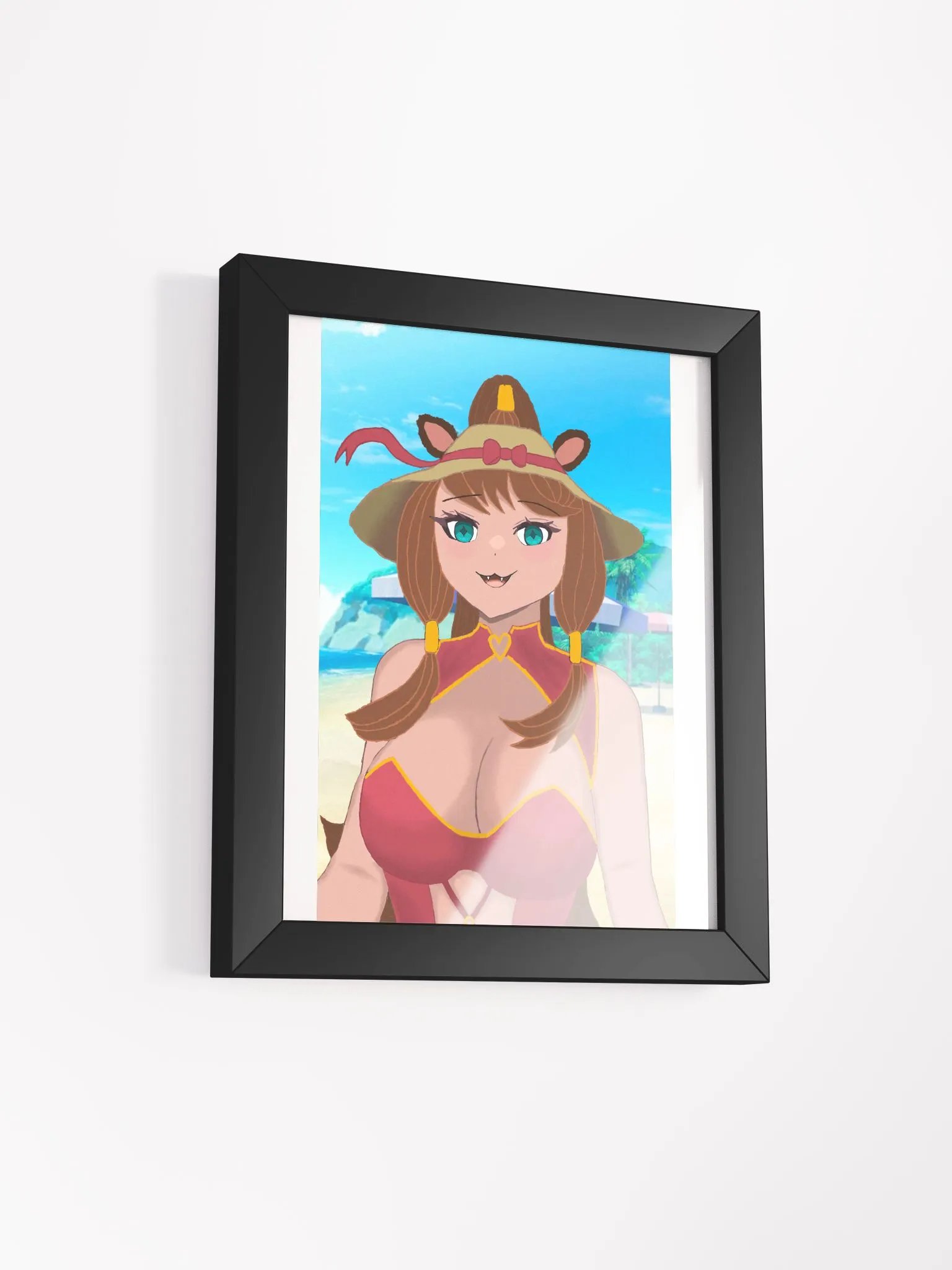 Eco-Friendly Ayous Wood Framed Matte Poster product image (10)