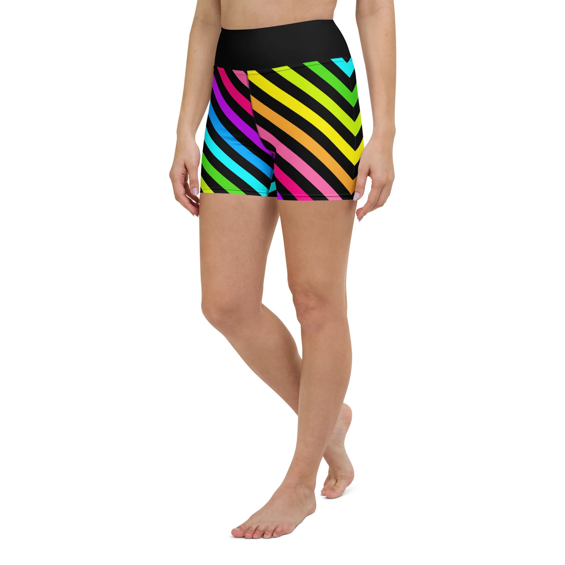 Bród Meaning Pride | Yoga Shorts in Irish / Gaeilge for PRIDE 🏳️‍🌈 product image (5)