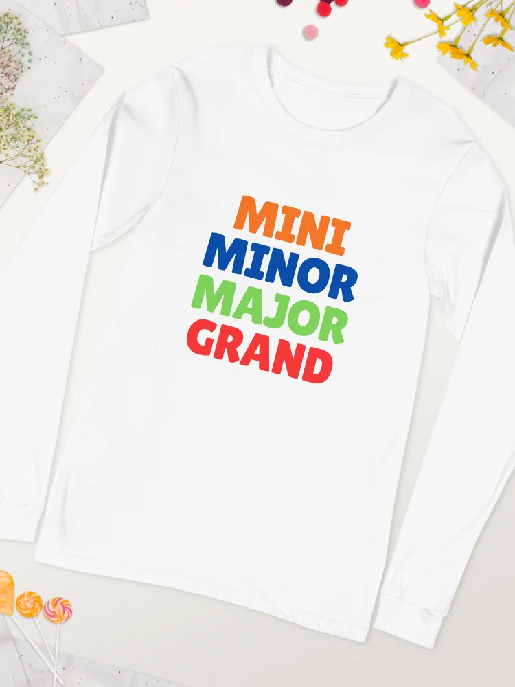 Mini, Minor, Major, Grand / Long-Sleeve Tee product image (7)