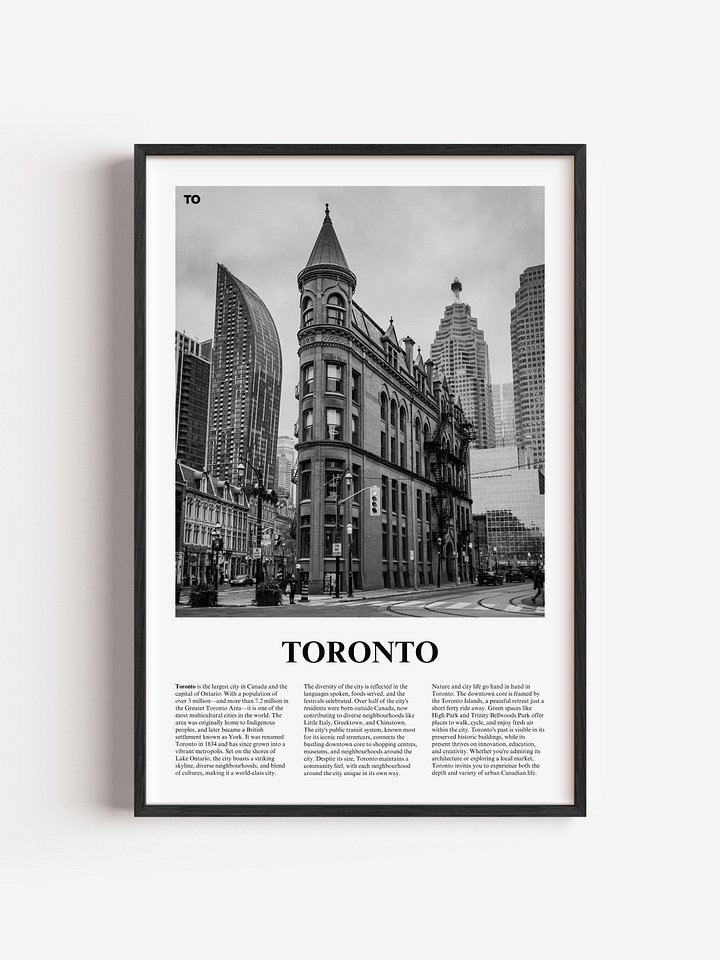 Toronto 05 Newspaper Poster product image (1)