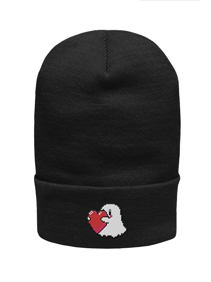 Ghost Heart Beanie - Embroidered product image (7)