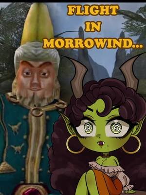 Icarian Flight in Morrowind is a SHAM!? #vtuber #envtuber #streamerclips #vtuberclips #morrowind