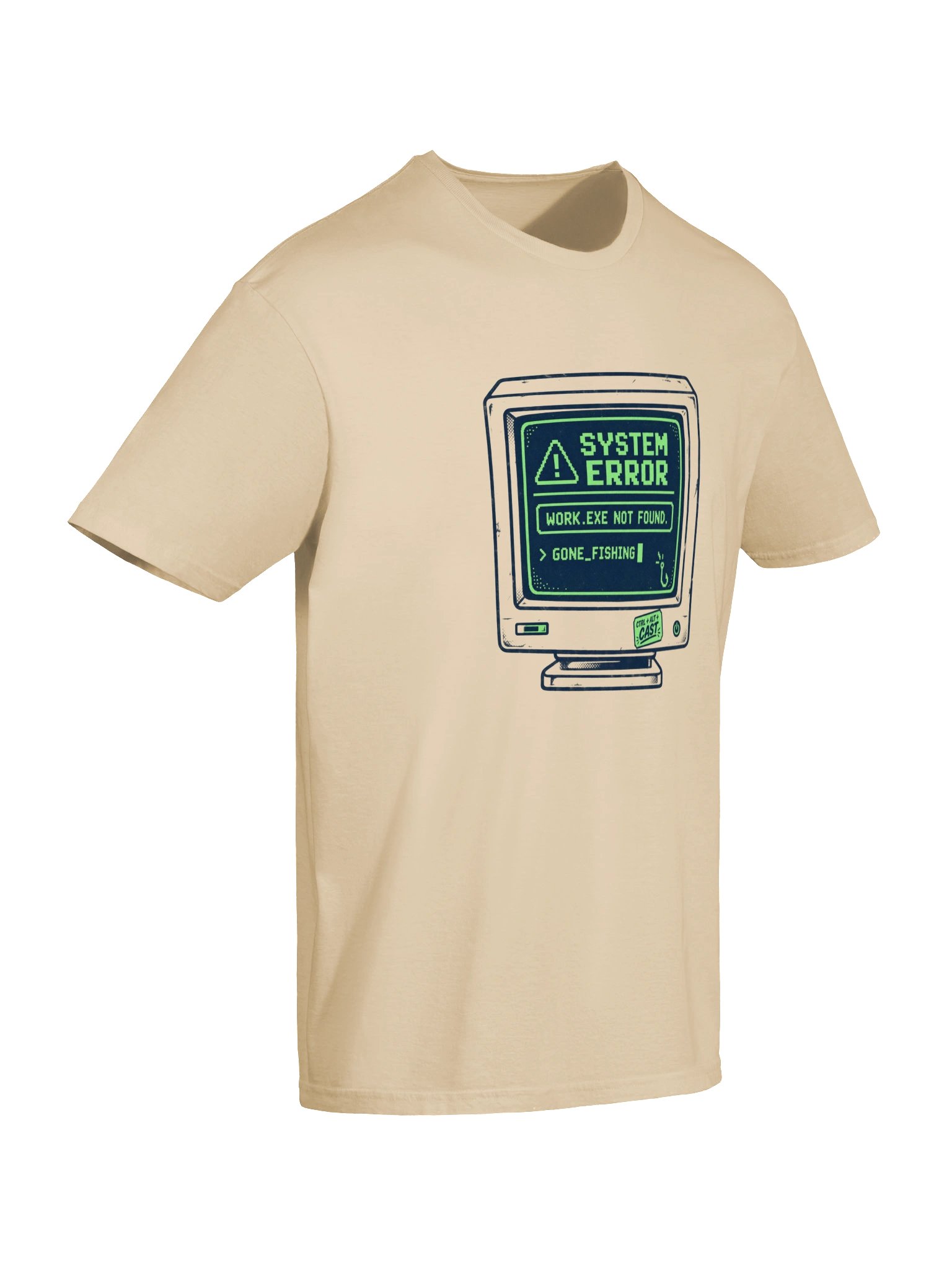 System Error: Gone Fishing T-Shirt product image (26)