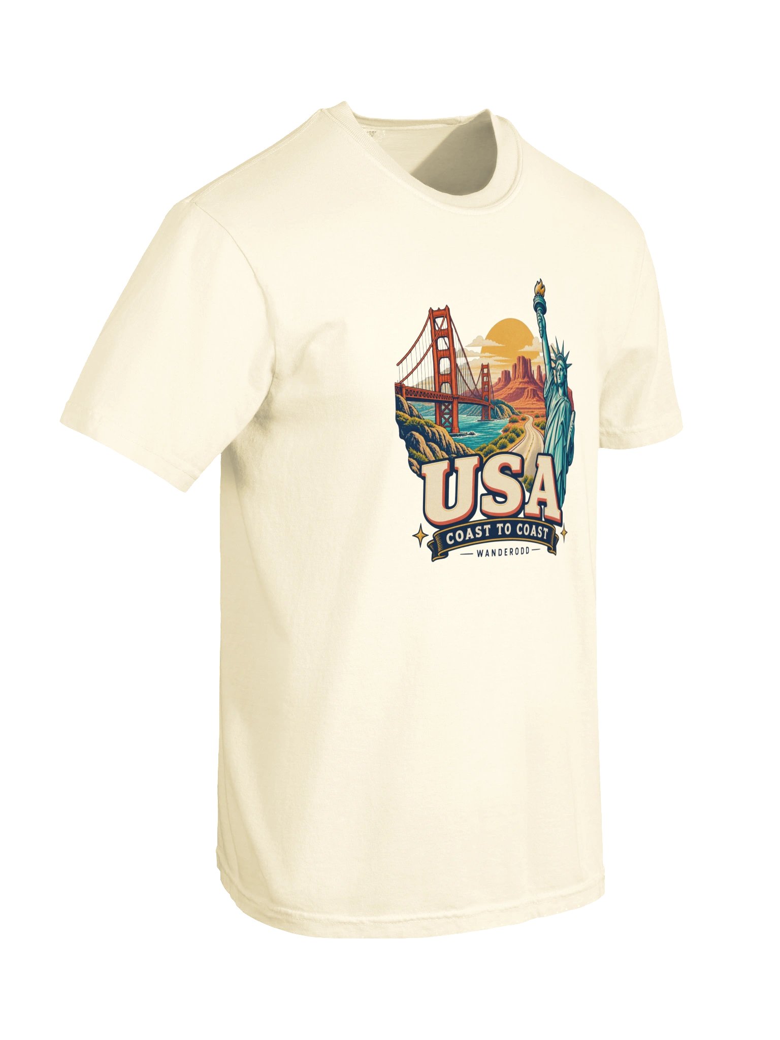USA Coast to Coast Graphic T-Shirt – Comfort Colors® | WanderOdd product image (46)