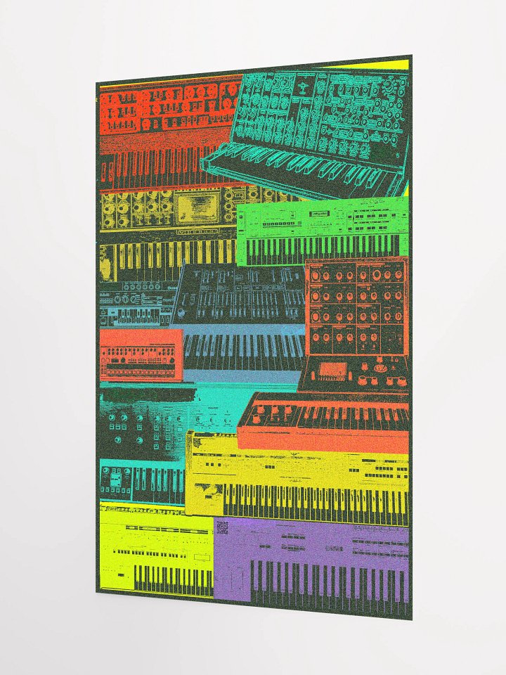 Financial Mistakes, Vol.3, by Frank Fonik, Techno EDM Matte Paper Poster product image (2)