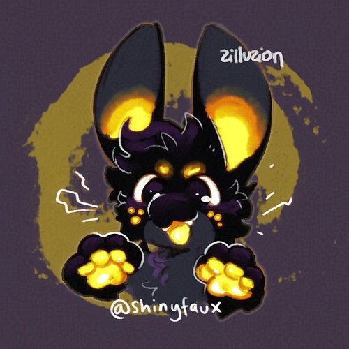 glowy paws! 💡
doodle for shinyfaux