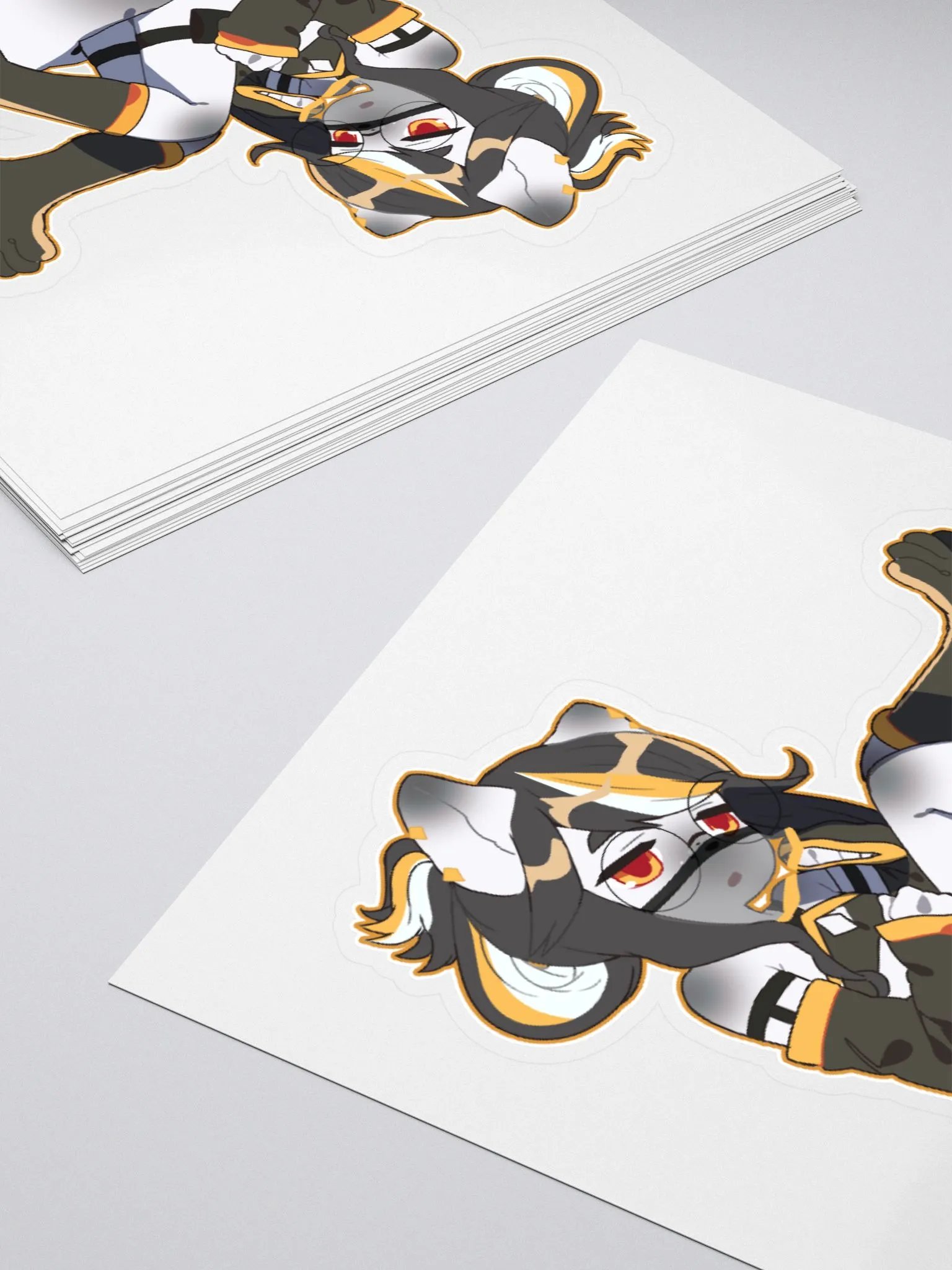Shiro Chibi Sticker product image (4)