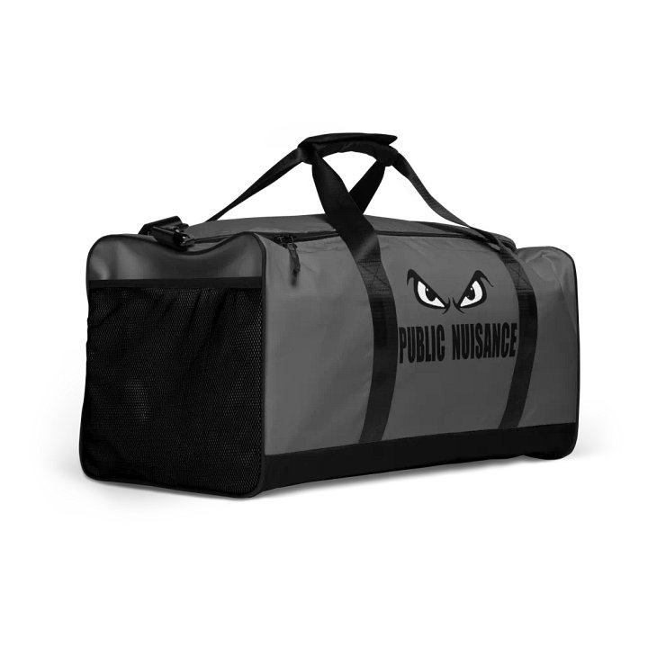 Public Nuisance: Gray Duffle Bag product image (2)