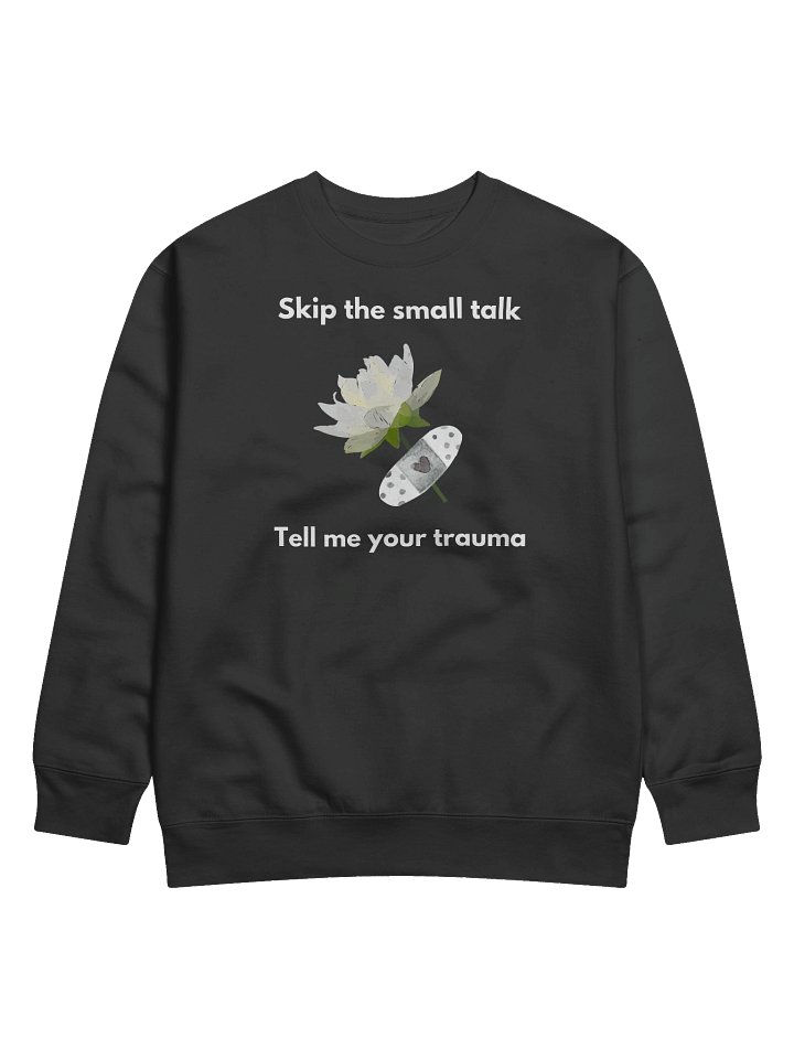 Skip the Small Talk Empath Sweater product image (1)