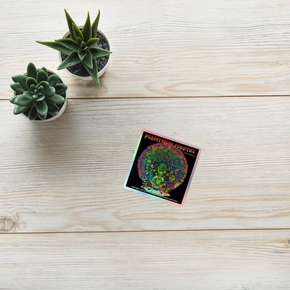 PsyberTribe Records Catalog Sticker product image (10)