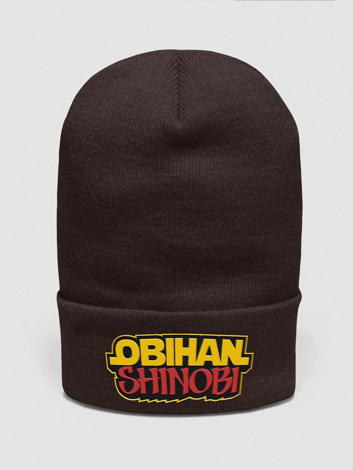 Cuffed Obi Han Logo Beanie product image (1)