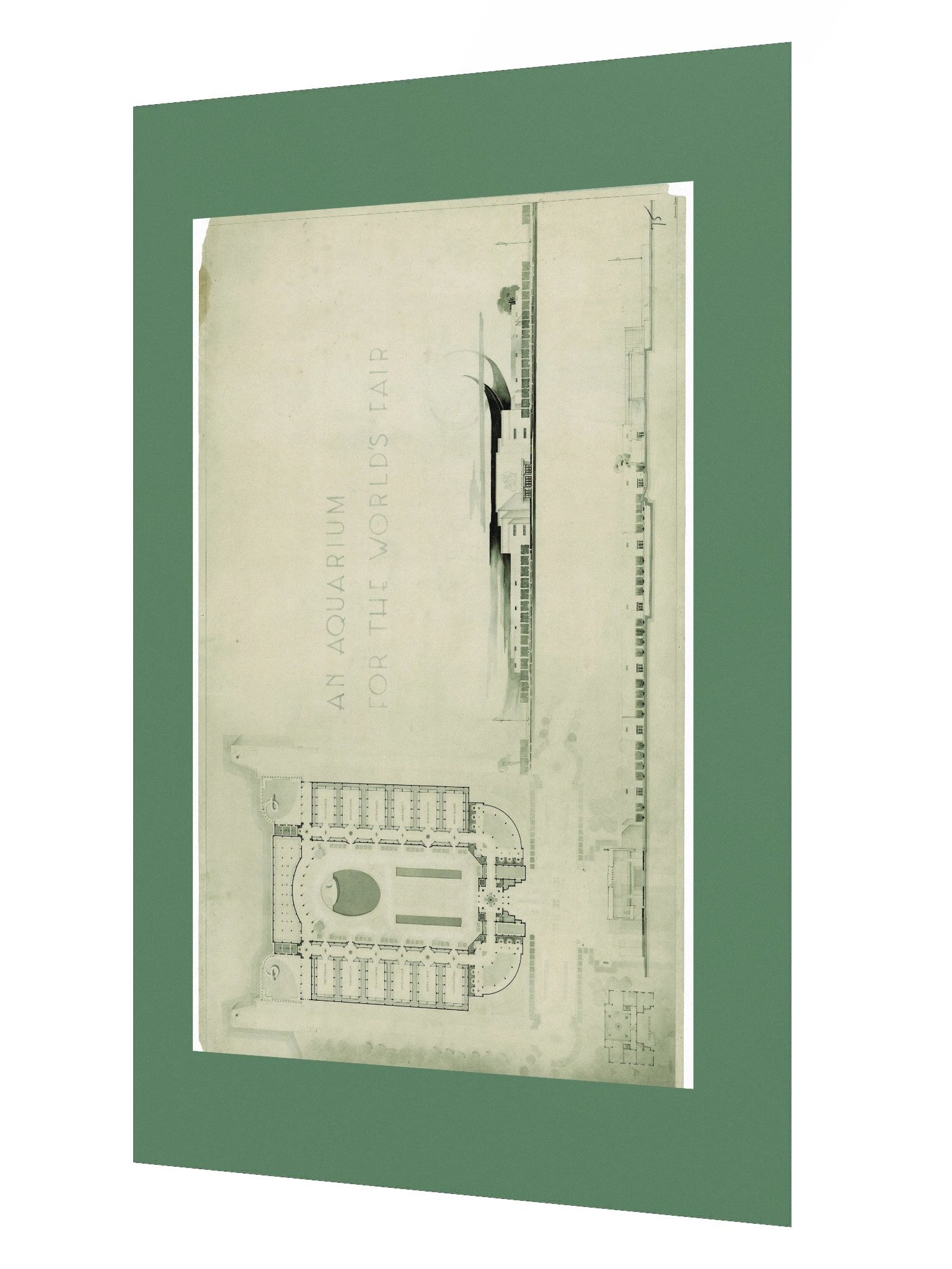 AN AQUARIUM FOR THE WORLD'S FAIR (24x36) product image (2)