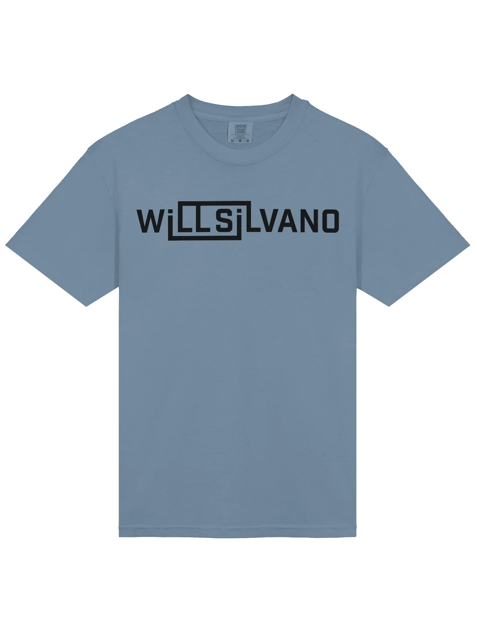 printed logo tee black on light product image (19)