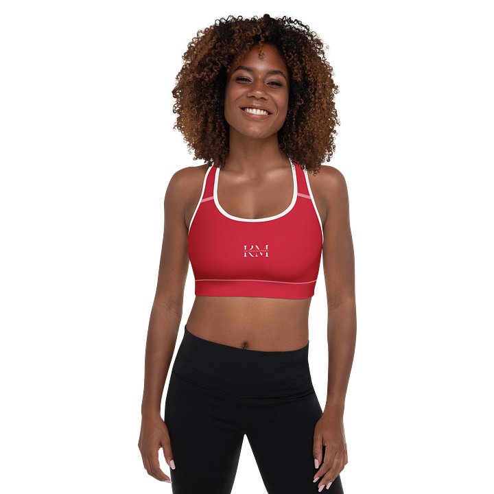 KC Sports bra -red- product image (1)