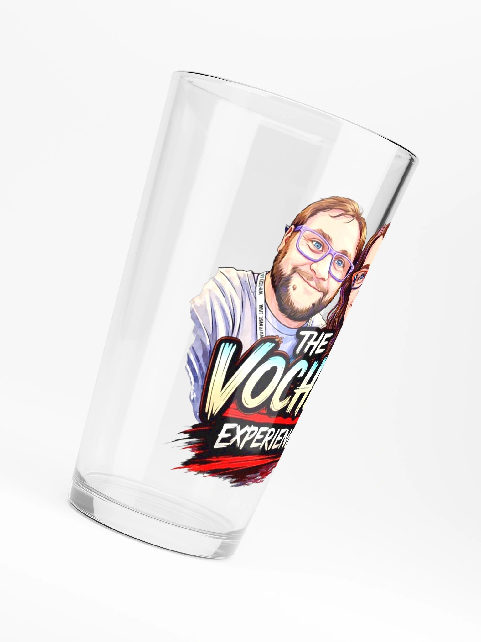 The Vochek Experience Logo Shaker Pint Glass product image (6)