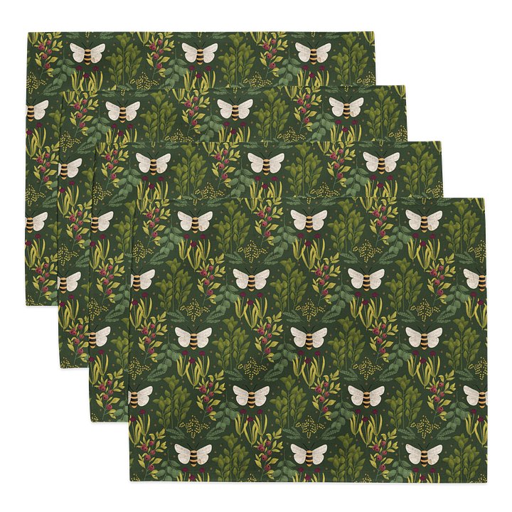 Bees and Foliage Placemat Set (4) product image (1)