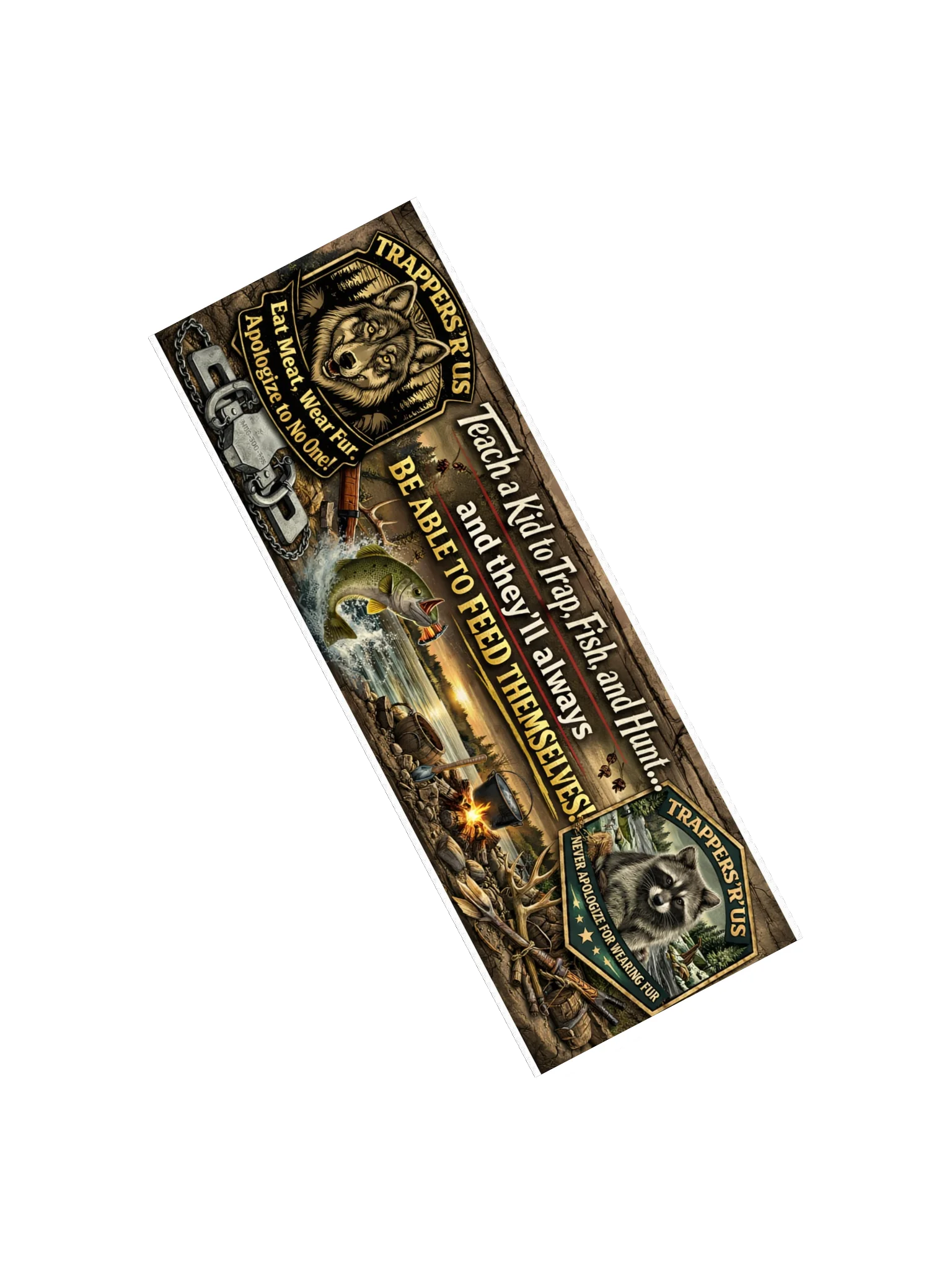 Teach a kid - Bumper sticker product image (2)