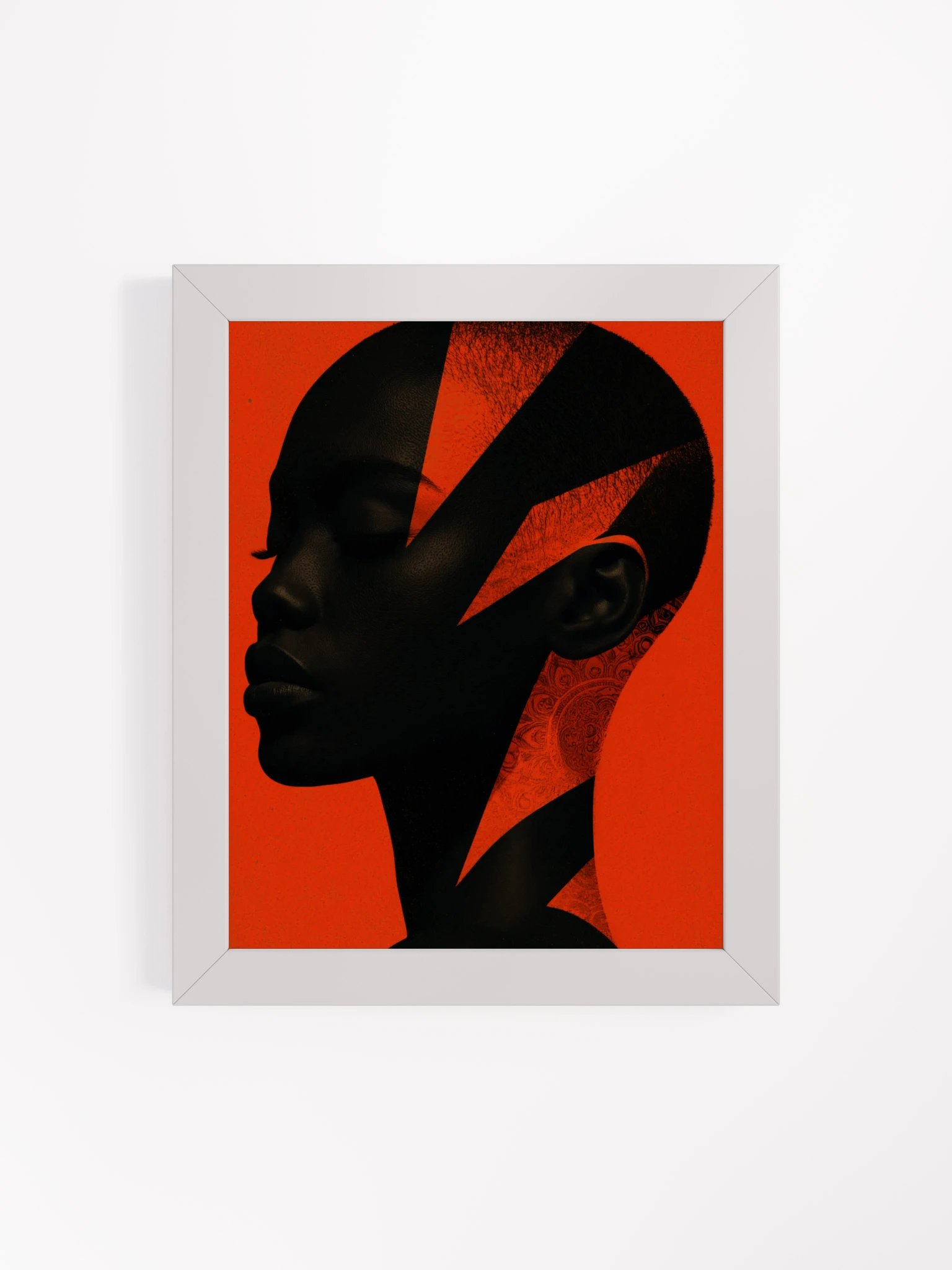 Poise · Enough No. 1 | Framed Art Print | Originology | Black History X product image (11)