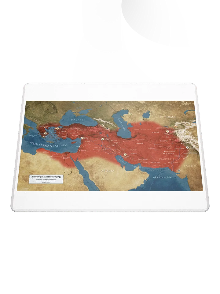 The Campaigns of Alexander - Gaming Mouse Pad product image (1)