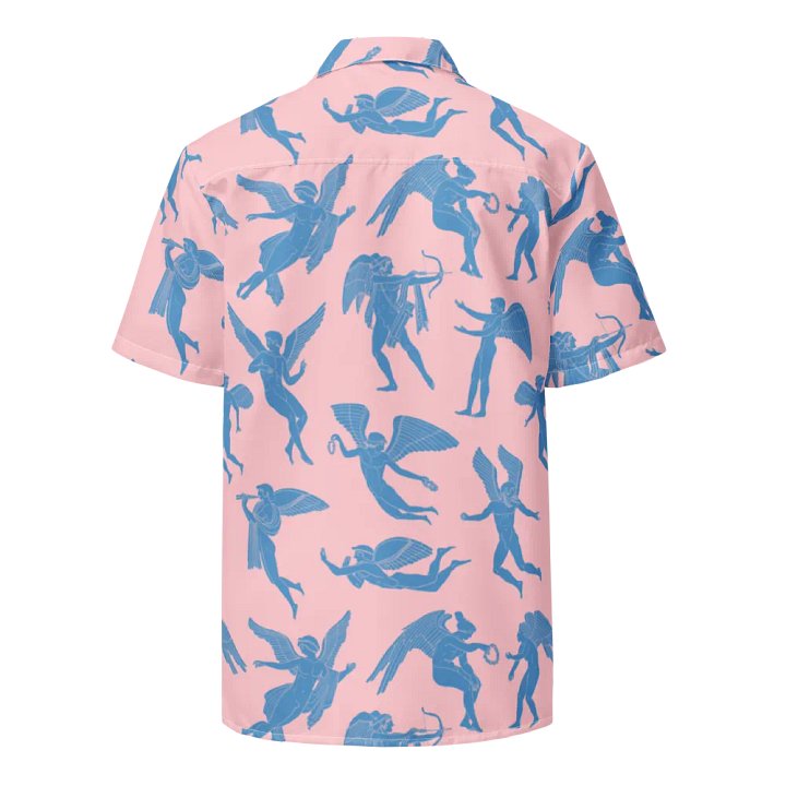 Erotes - unisex loose shirt in rose and blue product image (2)