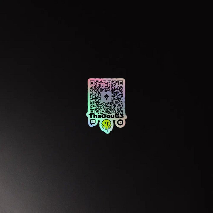 Holo-QR Code Sticker Sheet product image (4)