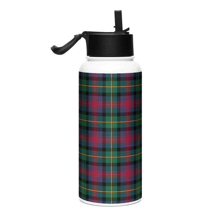 Logan Tartan Water Bottle product image (1)