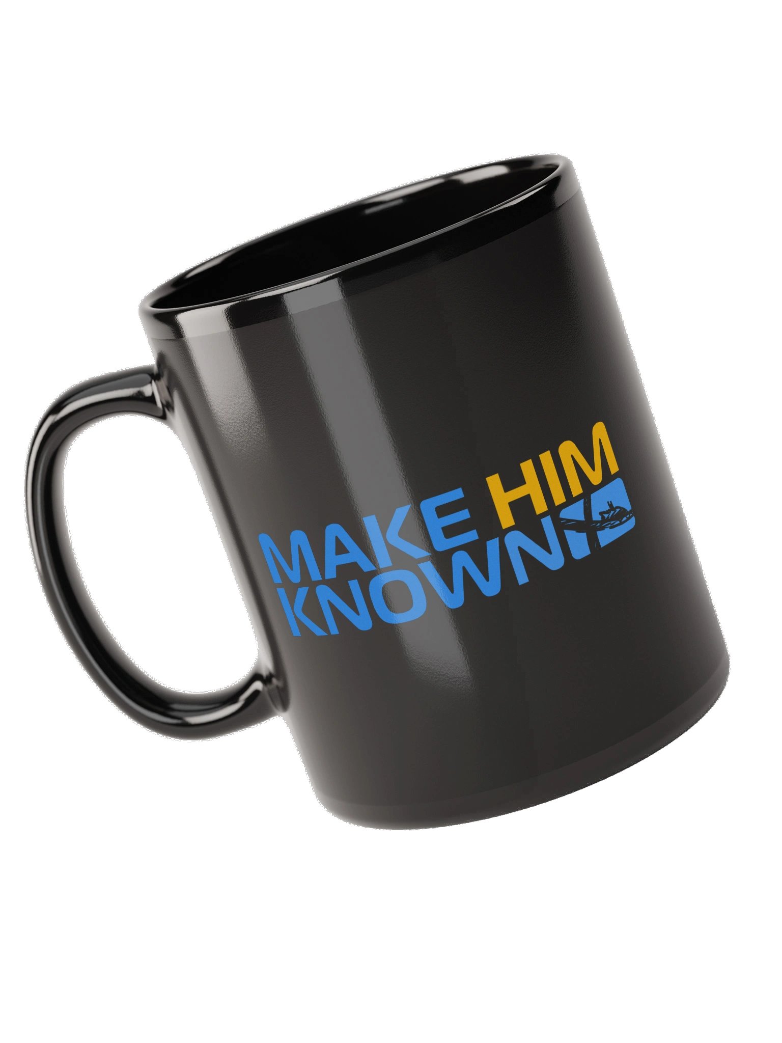 Make Him Known Black Mug product image (9)