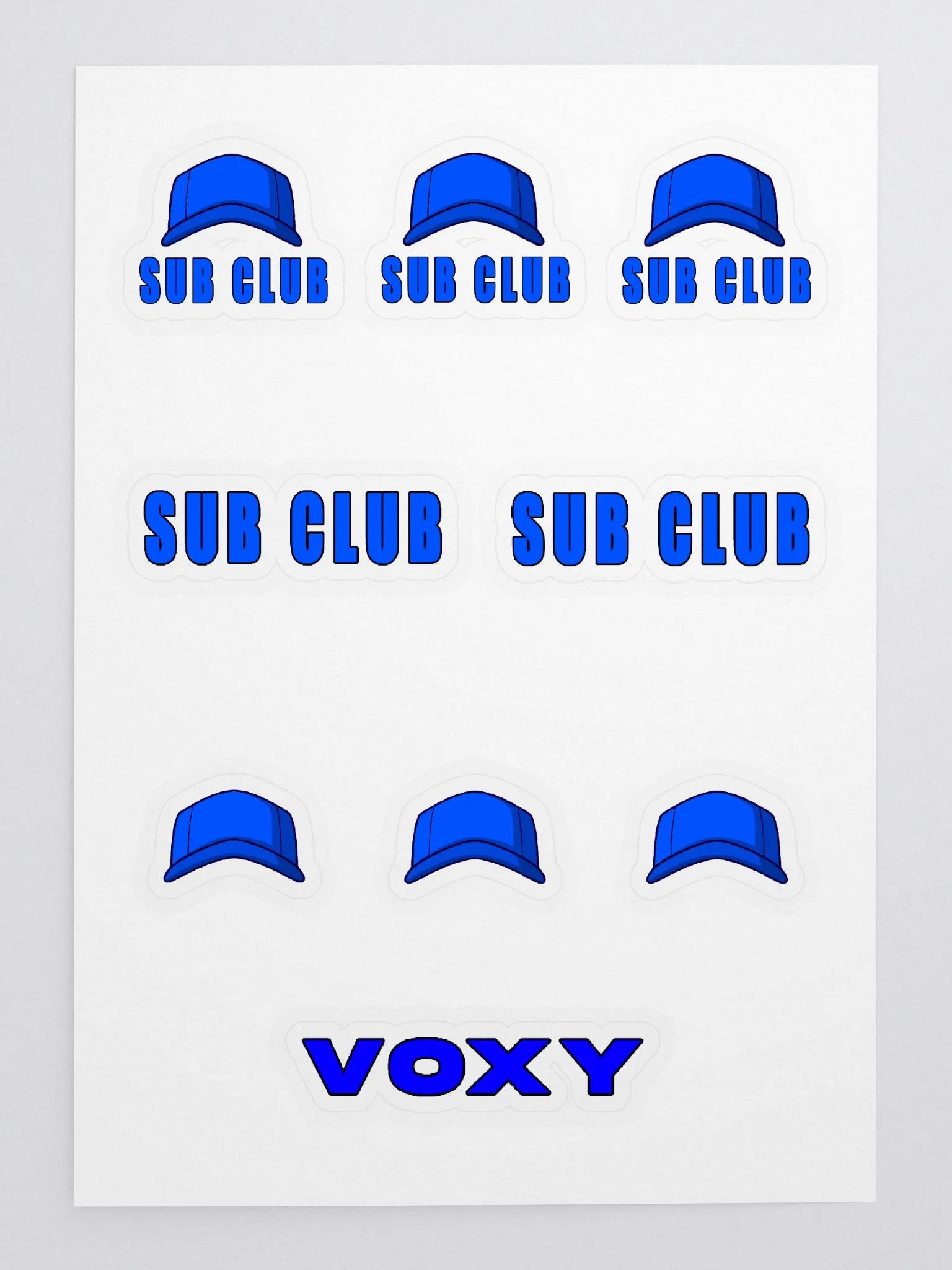 SUB CLUB Sticker Sheet product image (3)