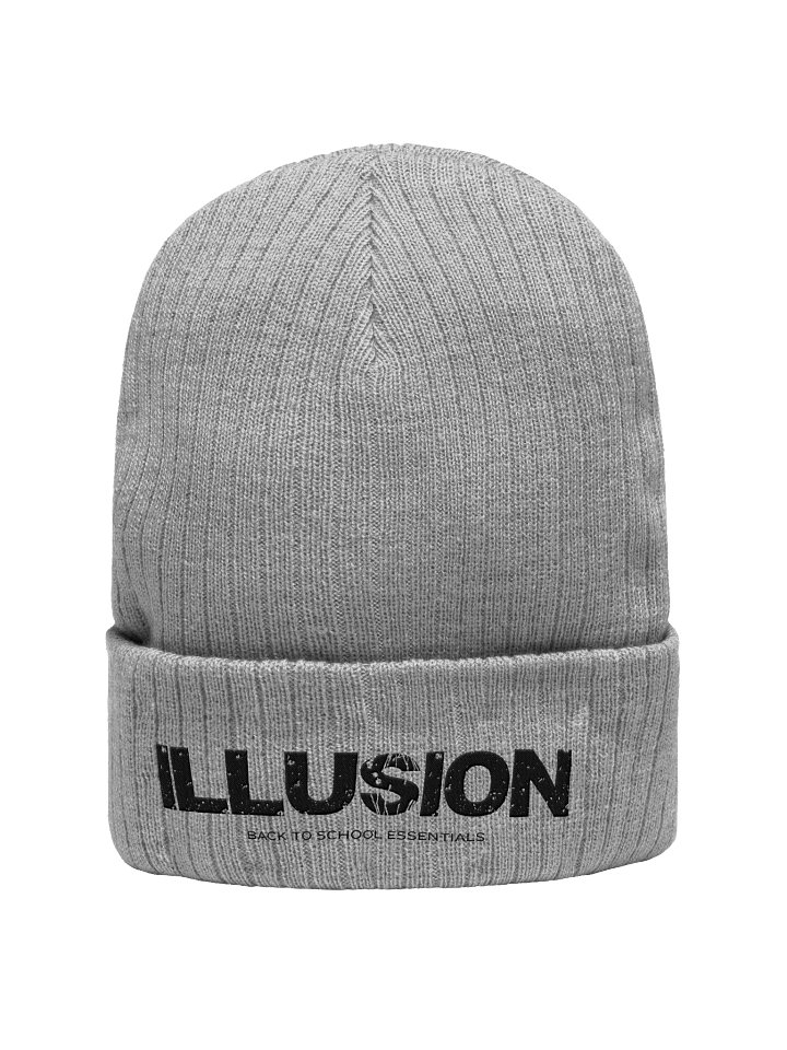 Illusion Ribbed Knit Beanie product image (1)
