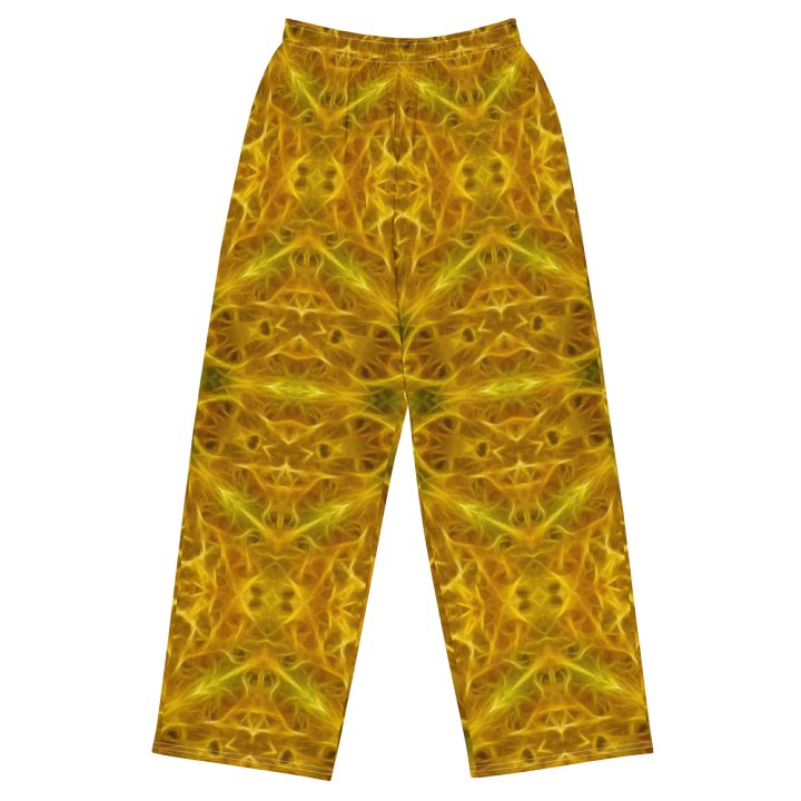 Gold Kaleidoscope Wideleg Pants product image (2)