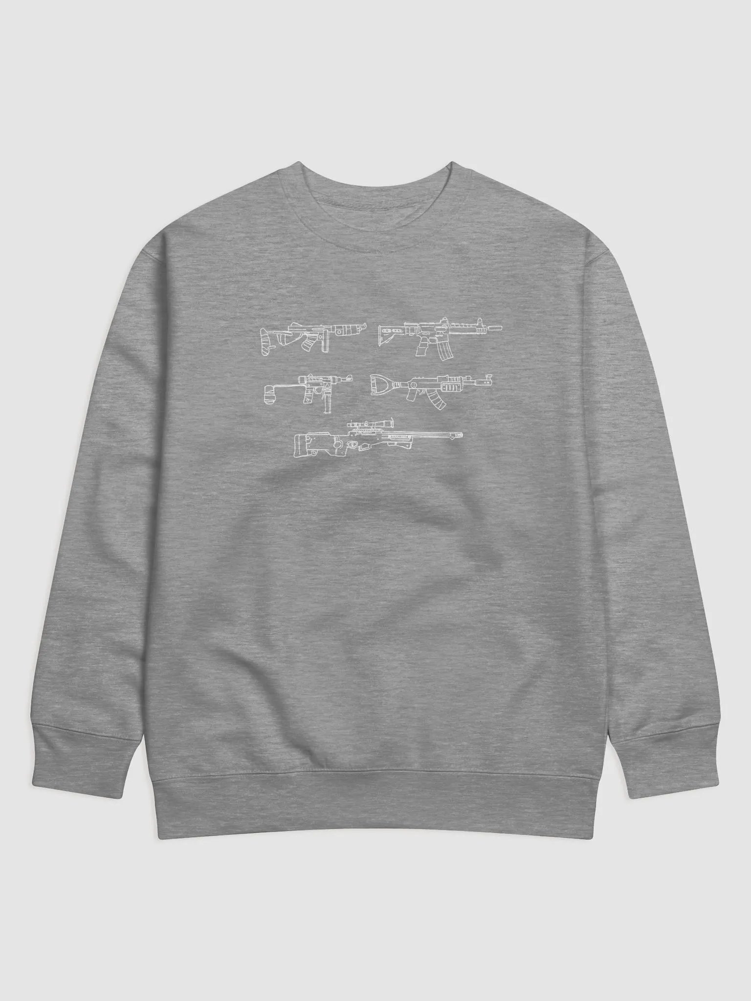 BeccaSomething Rust Gun Stencil Print Premium Sweatshirt product image (3)