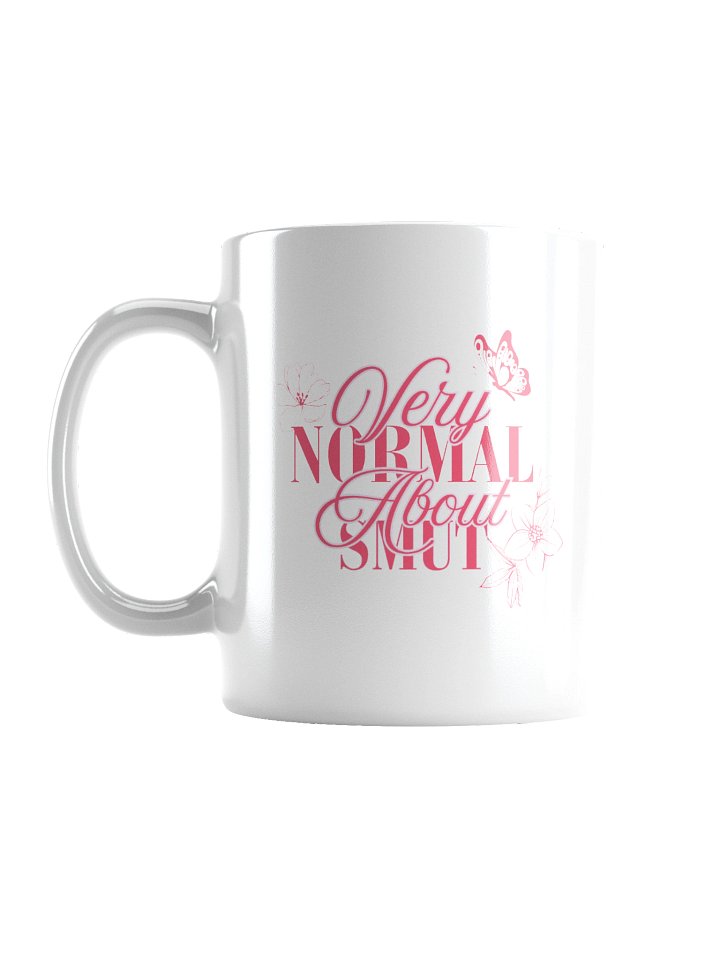 very normal about smut floral mug product image (1)