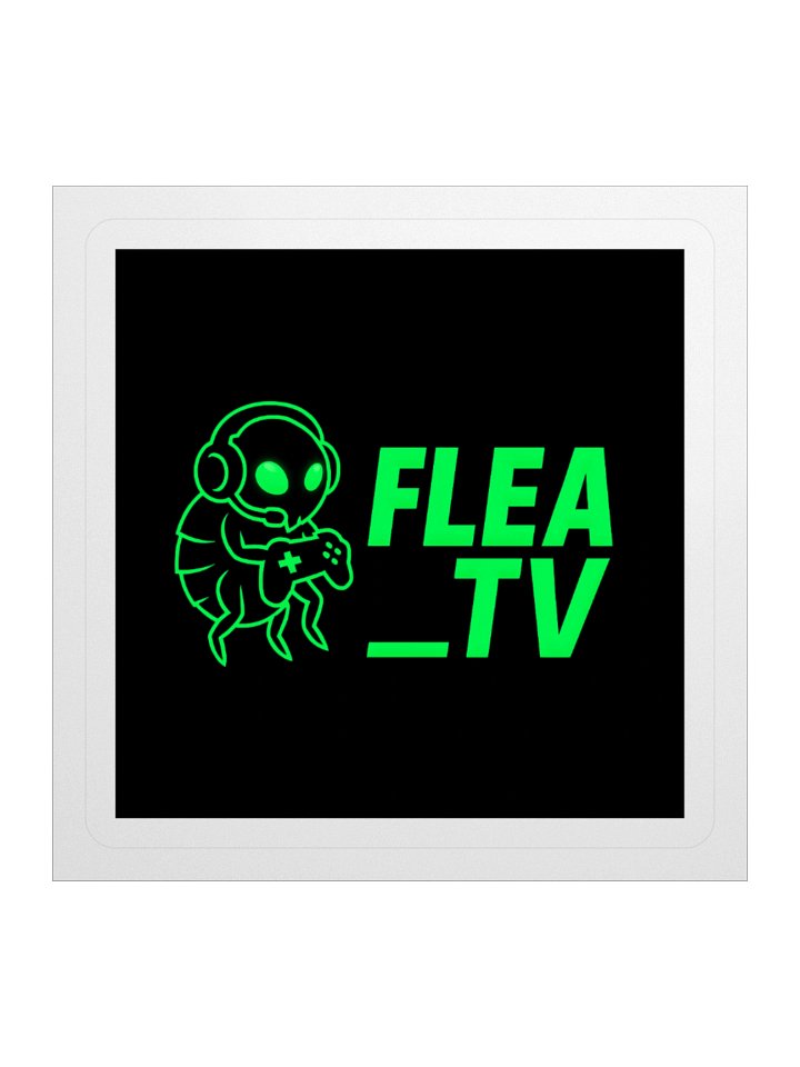Flea_TV Custom Kiss Cut Stickers product image (2)